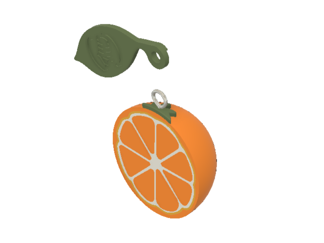 Fruta 🍊​🍋​🍒​ - Llavero Magnético